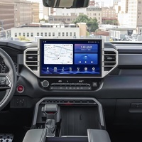Radio de Auto con Pantalla Táctil IPS Tesla de 13.3 Pulgadas, Android Auto Inalámbrico, CarPlay, Reproductor Multimedia de DVD para Toyota Tundra 2022