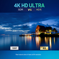 Projecteur pour usage domestique Support haute définition pour l'imagerie 4K Projection sans fil pour téléphones mobiles Projection 1080P pour les murs