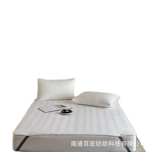Mattress Protector 100% Cotton Anti-Slip <b>Bed</b> Protection <b>Pad</b> Minimalist Style For Adults 120x200cm 135x200cm 150x200cm 180x200cm - Product Image 1