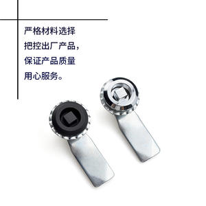 Caja de control electrónico de acero inoxidable con bloqueo giratorio similar a SOUTHCO: ranura/perfil aerodinámico/triángulo - Product Image 4