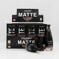 TAILAIMEI Daily Delicate Makeup Foundation Control-Makeup Fit Soft Light-Hidden Oil Absorption All Hours Matte Foundation Liquid