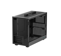CH160 PLUS Black Aluminum Alloy MicroATX Computer Case & Tower in Stock