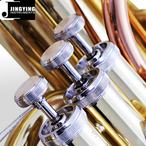2023 Jingying Instruments à vent en laiton de musique, corps en laiton Nickel blanc cuivre vannes <span class=keywords><strong>Piston</strong></span> Valve <span class=keywords><strong>Tuba</strong></span> - Product Image 4