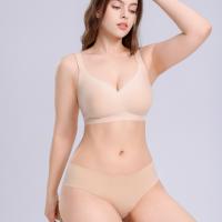 Sujetador sin costuras de talla grande para mujer de buena calidad con correas ajustables diseño romántico pequeño hueco Push-Up característica ropa interior
