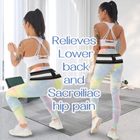 Nouveau produit réglable respirant anti-dérapant unisexe sciatique soutien hanche ceinture lombaire hanche soulagement de la douleur