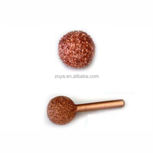 Herramienta de pulido diámetro 22MM grano 80 herramienta de molienda esférica <span class=keywords><strong>esmeril</strong></span> de acero herramienta de reparación de neumáticos para amoladora neumática - Product Image 2