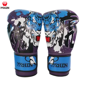 Wolon Hoge Kwaliteit Muay Thai Bokshandschoenen Voor Training En Sparring