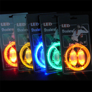 Flash lumineux LED lacets patinage charmant LED Flash Light Up lueur lacets chaussures danse patinage Cool <span class=keywords><strong>Daren</strong></span> fournitures - Product Image 6