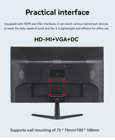 Meilleur prix 18.5 ''19'' 19.5 ''21.5'' 23.6 ''24'' 27 ''moniteurs LCD Full HD moniteur d'ordinateur de bureau moniteur de PC de bureau