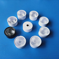 20mm Pmma Spot Light Lentille 5 Degrés Angle Étroit 3535 Led Lentille Lumière avec Support et Bande