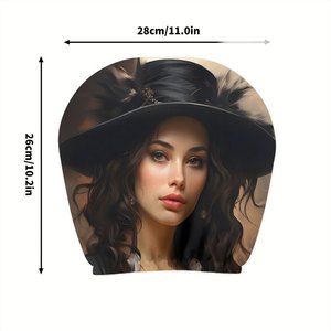 Housses <span class=keywords><strong>de</strong></span> Tête <span class=keywords><strong>de</strong></span> Siège <span class=keywords><strong>de</strong></span> Voiture Imprimées avec un Visage <span class=keywords><strong>de</strong></span> Femme Élégante, <span class=keywords><strong>Image</strong></span> Personnalisée Imprimée par Sublimation, Housse <span class=keywords><strong>de</strong></span> Tête <span class=keywords><strong>de</strong></span> Siège <span class=keywords><strong>de</strong></span> Voiture Amusante et Élastique - Product Image 6
