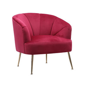 Tessuto moderno in velluto colorato Design reale con <span class=keywords><strong>poltrona</strong></span> con <span class=keywords><strong>gambe</strong></span> dorate - Product Image 6