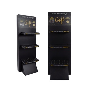 ชั้นวางสินค้าแบบตั้งพื้นสำหรับขนมขบเคี้ยว กาแฟ และของหวาน ทำจากกระดาษลูกฟูก เหมาะสำหรับซูเปอร์มาร์เก็ต - Product Image 4