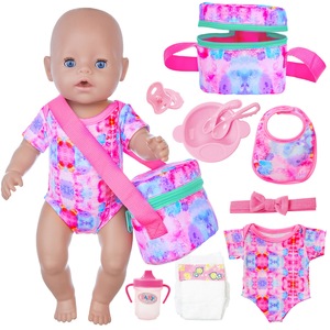 Venta caliente 18 pulgadas niña muñeca ropa combinación deportes Camping estilo muñeca combinación - Product Image 2