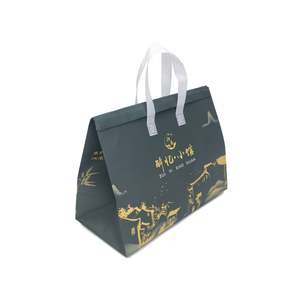 Hot Sell Non-Woven Takeaway Insulation Bag Food Thermal Bag Self-Adhesive Portable Takeaway Milk Tea Insulation Bag - Product Image 4