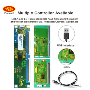 Tùy chỉnh 7 "độ chính xác cao chống xước thương mại điện dung màn hình cảm ứng Bảng điều chỉnh USB Nhiều điểm cảm ứng IP65 không thấm nước - Product Image 5