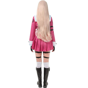 Danganronpa V3 Gmae Cosplay Miu <span class=keywords><strong>Iruma</strong></span> Costume Femmes Rose Uniforme Costume pour Fête - Product Image 2