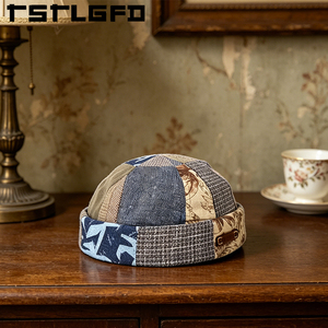 Gorra Docker Personalizada con Logotipo, Estilo Vintage, Parches, Sin Visera, Retro, al por Mayor, Fabricante de Gorras Miki - Product Image 5