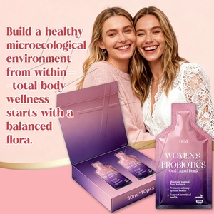 Probióticos para <span class=keywords><strong>la</strong></span> Salud Femenina, Bebida Oral, Prebióticos, Suplementos, Mantienen el Equilibrio del Microbioma Vaginal - Product Image 4