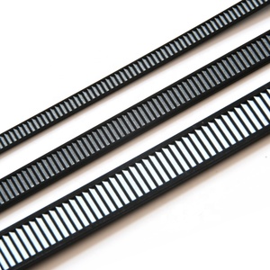 100 pcs pack100mm 200mm 250mm 300mm 400mm OEM nhà máy tự khóa Nylon 66 Cáp Tie dây đai nhựa quan hệ Zip không bao giờ phá vỡ - Product Image 5