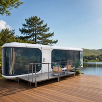 Maison préfabriquée modulaire en conteneur de 40 pieds, prix de la maison en conteneur, maison préfabriquée en conteneur avec salle de bain et cuisine