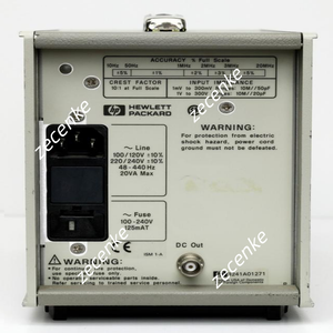 HP keysight 3400B True RMS โวลต์มิเตอร์แบบอนาล็อก10Hz-20MHz, 1mV-300V - Product Image 3