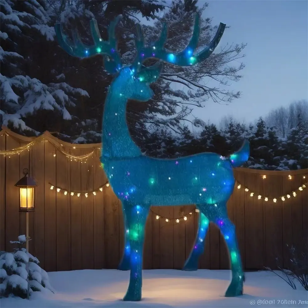 24-Zoll Fawn Feiertag Dekor Ostern Weihnachten Ramadan Graduierung Muttertag Valentinstag Erntedankfest Diwali Vatertag