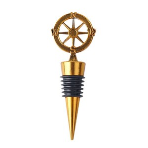 Compass <b>Wine</b> <b>Stopper</b> Zinc Alloy Sealing Plug For <b>Wine</b> Bottle Preservation Gift Party Supplies - Product Image 3