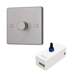 Factory High Quality 3 Color Selection Rotary Control Button UK/RV Dimmer Switch Silky Dimming CE RoHS REACH Certified