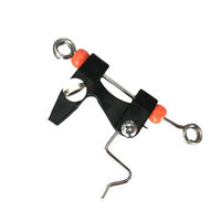 Pelampung Pancing Tiup Yousya Orange White Bead, Klip Pancing, Outrigger, Release Downrigger, Trolling Generik, Terbuat dari Plastik Tahan Lama
