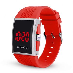 Relojes deportivos de moda resistentes al agua a precio barato para hombre, relojes de pulsera de lujo luminosos Led para exteriores, reloj Digital de silicona - Product Image 5