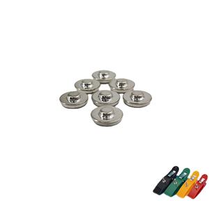 Venta al por mayor H65 BRASS Ecg Botones a presión 4,0 Diámetro interior 4mm Botón hembra - Product Image 1