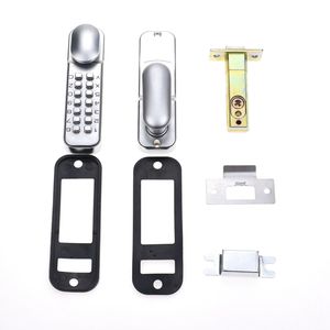 قفل رقمي YH1523 RTS بمقبض قفل، قفل باب ذكي مزود بكود ميكانيكي وجمع من كلمات المرور والقفل الزالق - Product Image 6