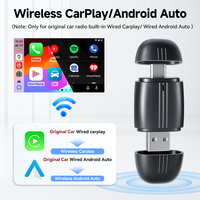 Grandnavi 2in1 USB CarPlay Dongle Android Auto Kontrol Setir Suara untuk Mobil Portabel Garansi 1 Tahun