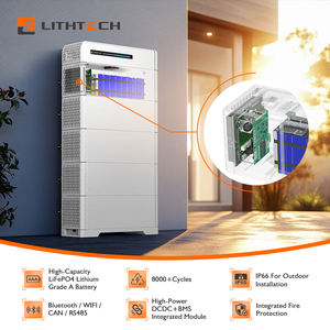 WiFi Bluetooth Hogar Almacenamiento solar 400V 600VDC Inversor 5kW <span class=keywords><strong>10kW</strong></span> 15kW Baterías de litio 15kWh 30KWH Batería de alto voltaje Lifepo4 - Product Image 3