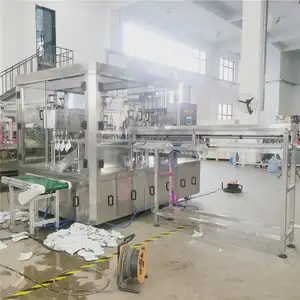 Doypack Stand Up Pouch Bags Filling Capping Machin Mini Spout Bag Filling Machine Stand Up Bag Food Filling Machine