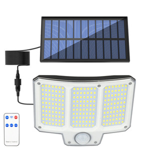 Lámpara Solar de Pared para Exteriores, 12V LED con Sensor de Movimiento, Impermeable, para Jardín y Caminos - Product Image 1