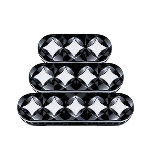 ไฟสปอร์ตไลท์ LED สำหรับมอเตอร์ไซค์ 5 เลนส์ สีขาว-เหลือง แสงคู่ พร้อมวงแหวนสีน้ำเงิน สำหรับติดตั้งด้านหน้า อัพเกรด อะลูมิเนียมเกรดอากาศยาน - Product Image 2