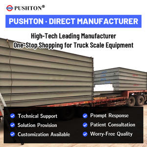 बड़े पैमाने पर निर्माता 80 टन 100 टन 120 टन भारी शुल्क ट्रक पैमाने पर वजन पुल - Product Image 2
