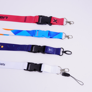 Chất Lượng Cao Biểu Tượng Tùy Chỉnh Polyester Nylon Dệt Thăng Hoa ID Huy Hiệu Thẻ Chủ Dây Buộc Cổ Tay Cổ Tay Keychain Bán Buôn - Product Image 6