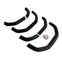 4 pièces de garnitures d'arche de roue élargies en ABS au design modifié pour Toyota Land Cruiser Prado LC250 2024 2025 Accessoires