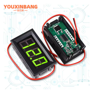 0.56 kỹ thuật số vôn kế DC 4.5V-30V LED kỹ thuật số vôn kế điện áp Bảng điều chỉnh Meter cho 6V 12V electromobile xe máy xe hơi - Product Image 4