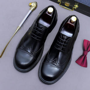 Chaussures habillées pour hommes en cuir véritable élégantes de haute qualité, design 2025, bout pointu, antidérapantes, printemps - Product Image 4