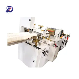 Machine de fabrication de papier de serviette de traitement automatique largement utilisée ligne de production de papier de serviette