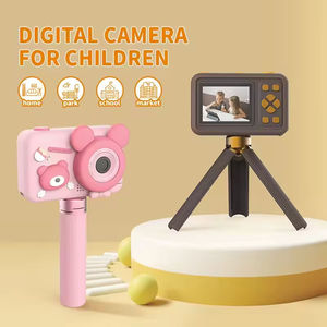 Hot Selling Kids Student Gift Multi-functional ABS Silicone Dual-lens Photo-taking High-definition <b>Camera</b> Screen Cameras - Product Image 6