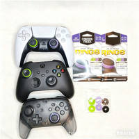 Anneaux de précision Kontrol pour contrôleur de commutateur XSX XSS XBOXONE PS5 Poignées de performance avancées pour un meilleur contrôle Comprend 6 anneaux