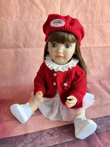 Muñecas Bebé Reborn de Princesa, <span class=keywords><strong>Lindas</strong></span> y Suaves, Cuerpo Completo, Diálogo Inteligente en Ruso, Español y Árabe, Muñeca Reborn Infantil - Product Image 3