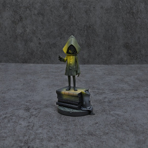 Little Nightmares II Manteau de pluie jaune Six Chef Nom Lady Xiao Ji Little <span class=keywords><strong>Lou</strong></span> Figurines et décorations en PVC - Product Image 2