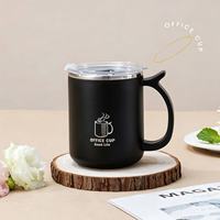 Mug isotherme double paroi en acier inoxydable 304 personnalisé, écologique, anti-fuite, chaud/froid, idéal pour le bureau, design moderne