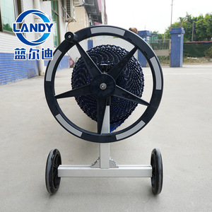เครื่องม้วนเก็บผ้าคลุมสระว่ายน้ำ Landy รุ่น H500 ทำจากอลูมิเนียมอัลลอยด์และ PVC ช่วยจัดเก็บสะดวก - Product Image 4